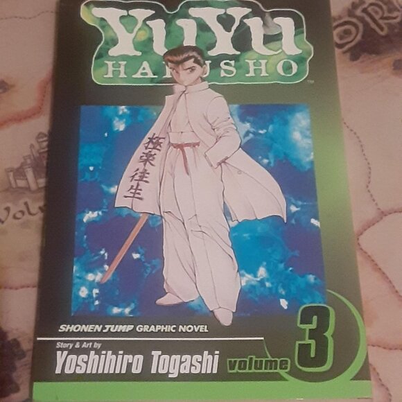 Yuyu Hakusho Volume 3 by Yoshihiro Togashi , Viz manga 1st Print - Picture 1 of 3